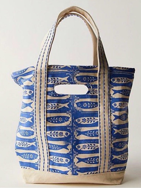 Free People Handbags - Free People We the Free Mini Caravan Fish Tote